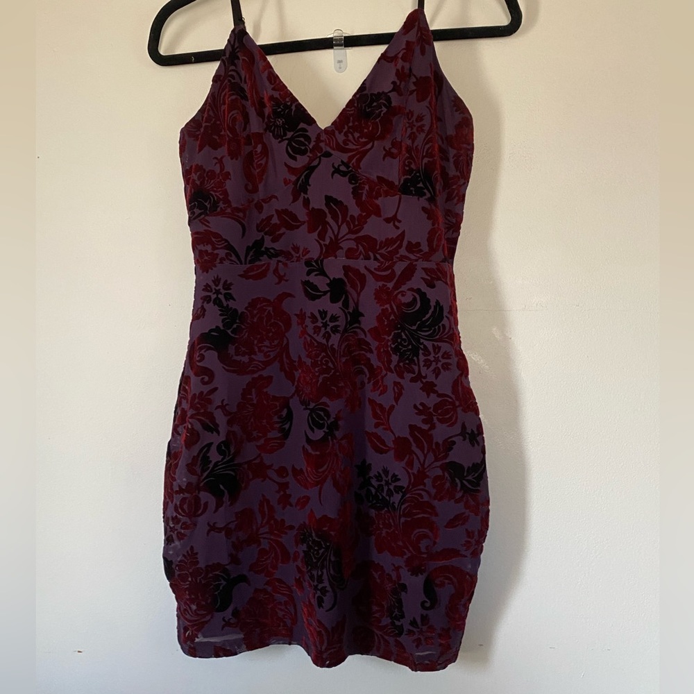 Lulus medium plum/purple bodycon dress